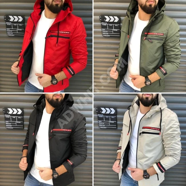 جاكيت رجالي شتوي بأشكال مختلفة 