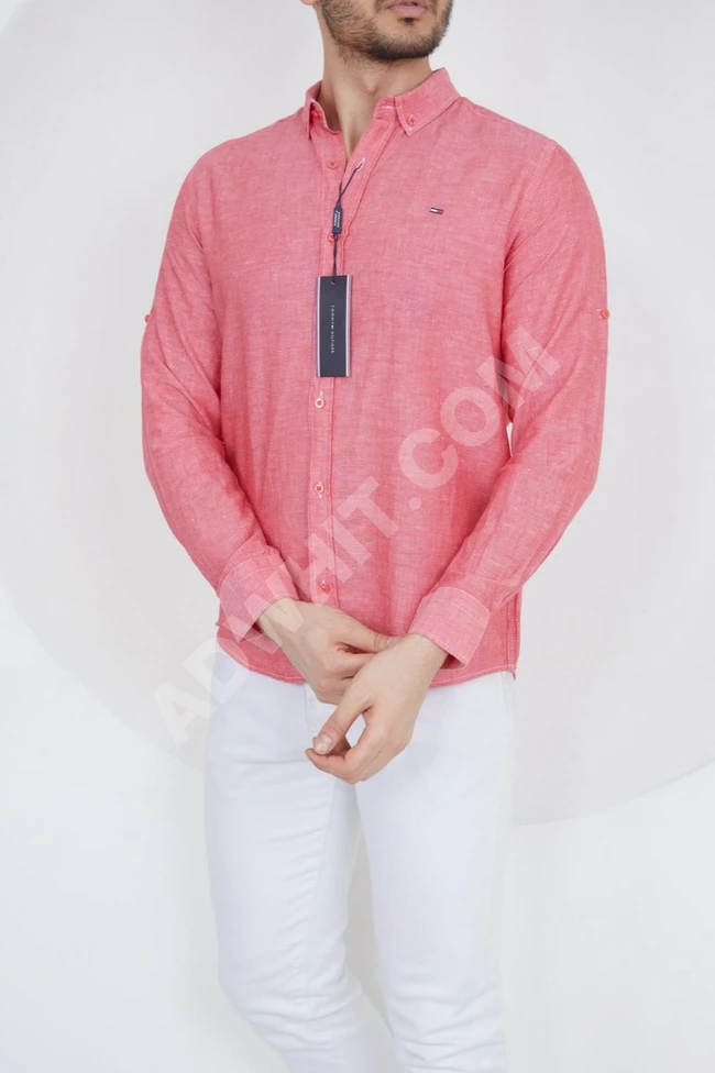 قميص رجالي بألوان متعددة 