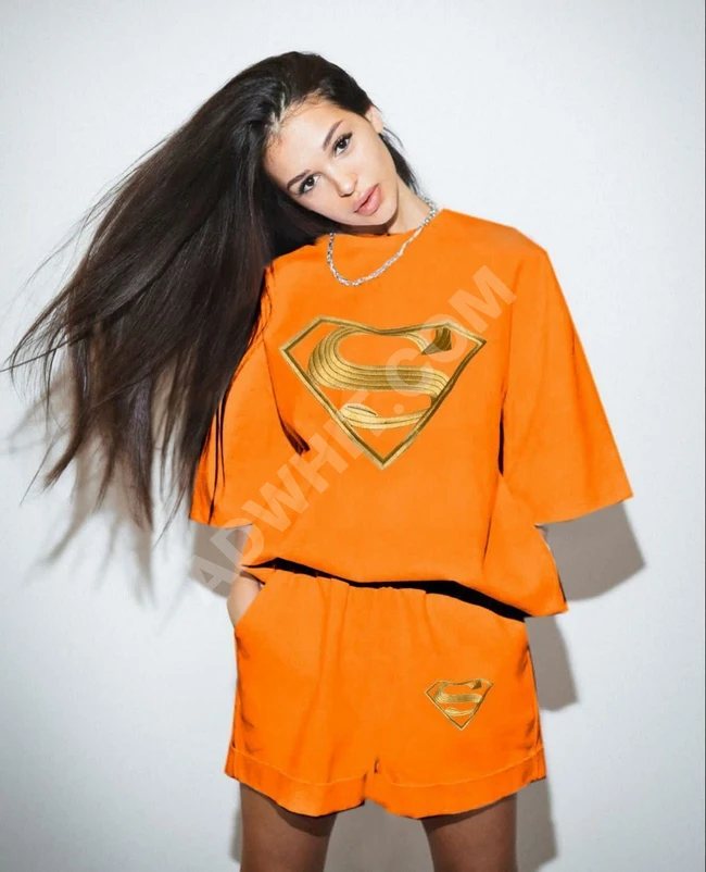 بيجاما شورت نسائية بألوان واضحة