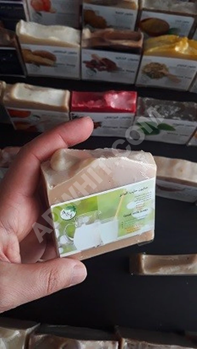 صابون حليب الماعز " ذو الفوائد الجمّه ".