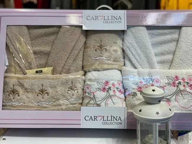 برنص حمام نسائي 10 قطع