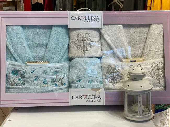 برنص حمام نسائي 10 قطع