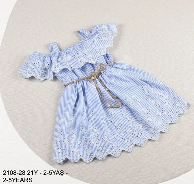 فستان بناتي صيفي