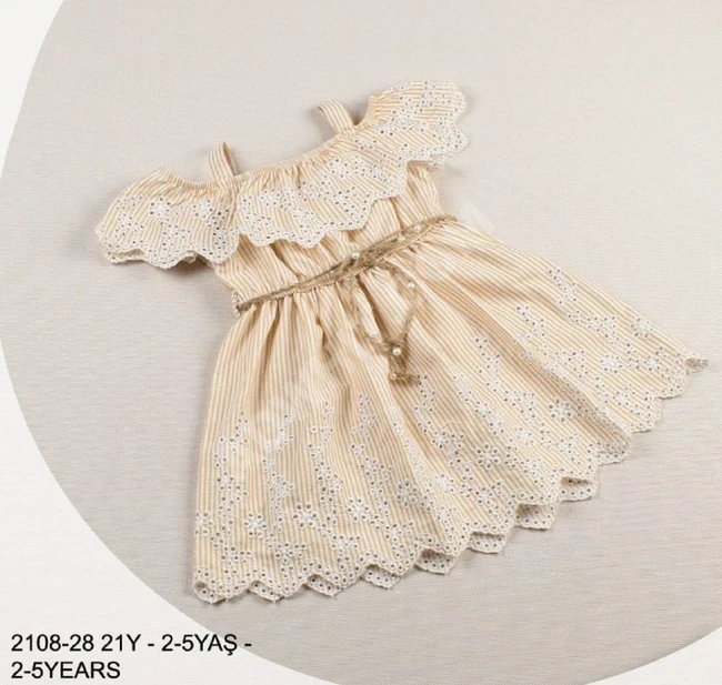 فستان بناتي صيفي