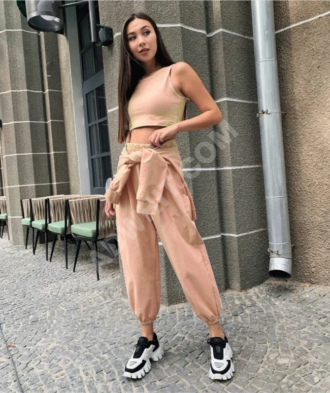 بيجاما سبور نسائية ثلاث قطع