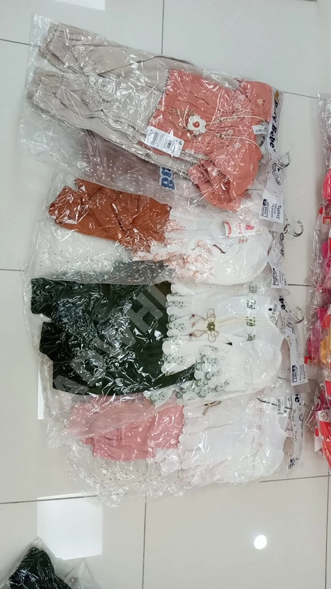 طقم بناتي صيفي