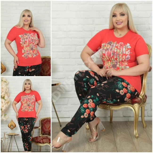 بيجاما نسائية مقاسات كبيرة 