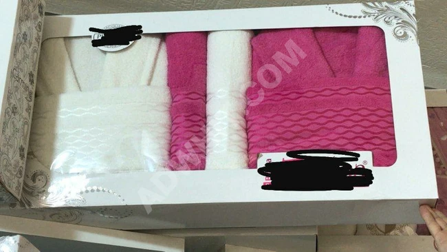 برنص حمام نسائي للجنسين