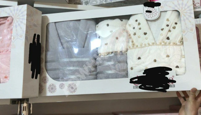 برنص حمام نسائي للجنسين