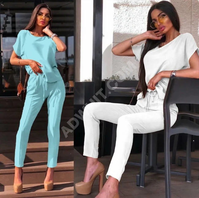 بيجاما نسائية صيفي بألوان متعددة 