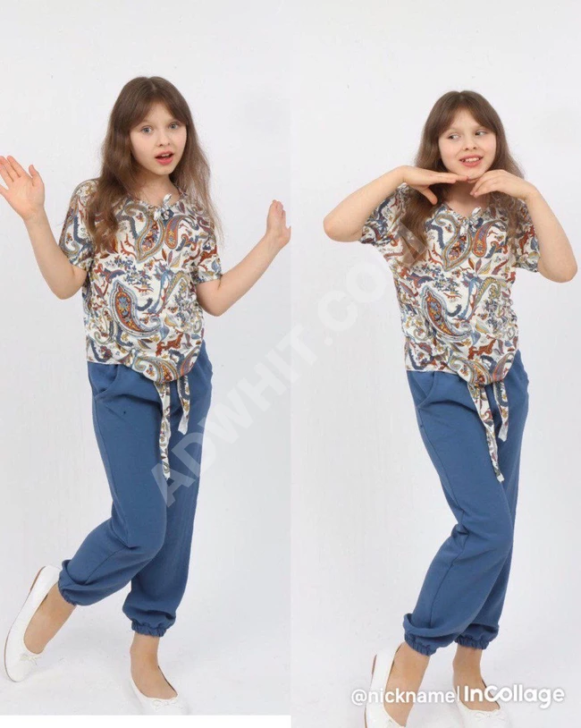 طقم صيفي بناتي 