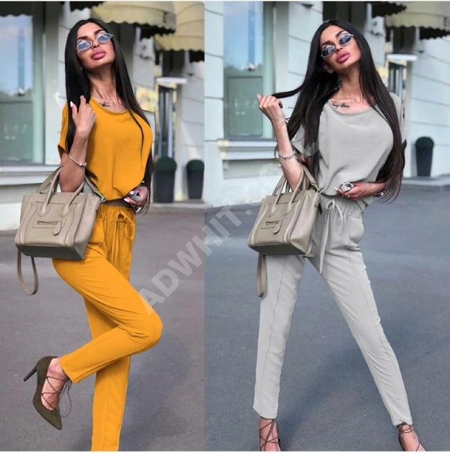 بيجاما نسائية صيفي بألوان متعددة 