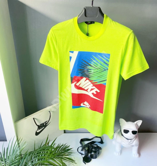 تيشرت رجالي صيفي بأشكال وألوان مختلفة 