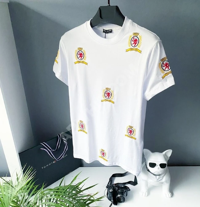 تيشرت رجالي صيفي بأشكال وألوان مختلفة 