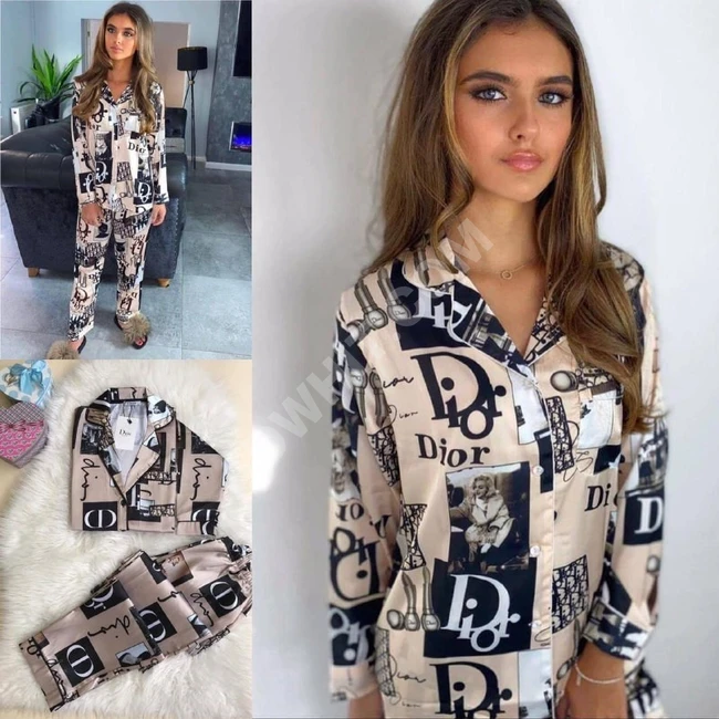 بيجاما نسائية حرير ساتان