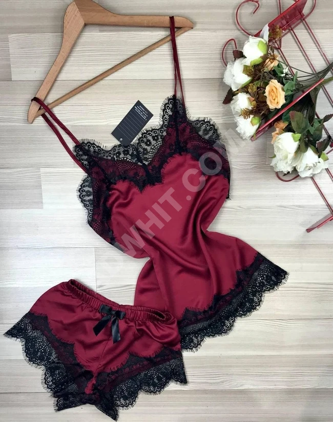 بيجاما نوم شورت نسائية 