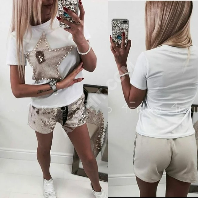 بيجاما نسائية قطعتين