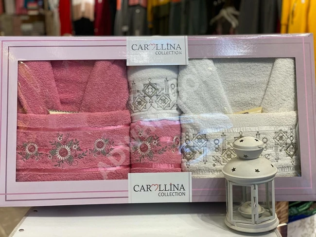 برنص حمام للعرايس 10 قطع