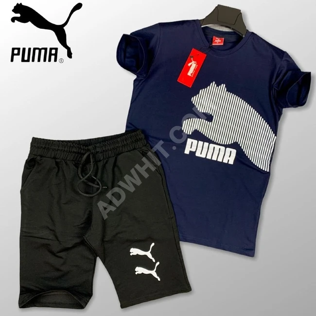 طقم رجالي كنزة مع شورت