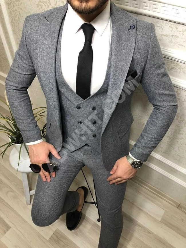 طقم رجالي ثلاث قطع 