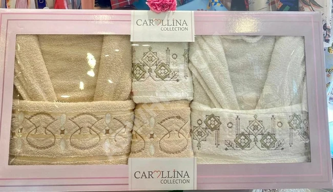 برنص حمام للعرايس 10 قطع