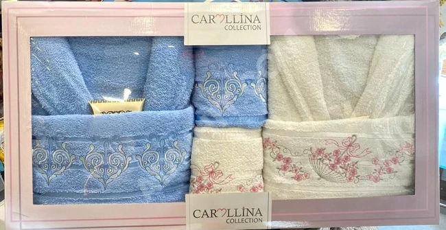 برنص حمام للعرايس 10 قطع