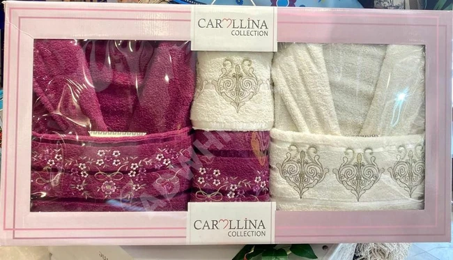 برنص حمام للعرايس 10 قطع