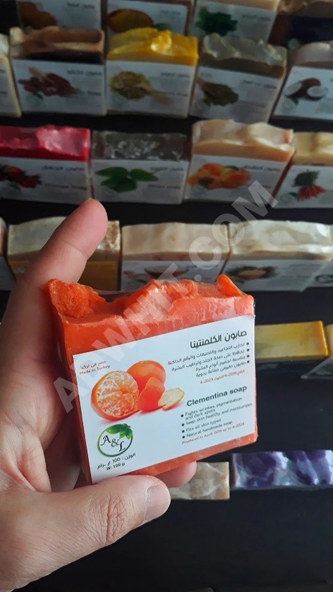 صابونة الكرمنتينا بفوائدها العديدة وَ رائحتها المنعشه.