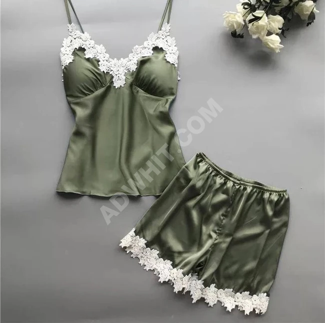 لانجري نسائي قطعتين 