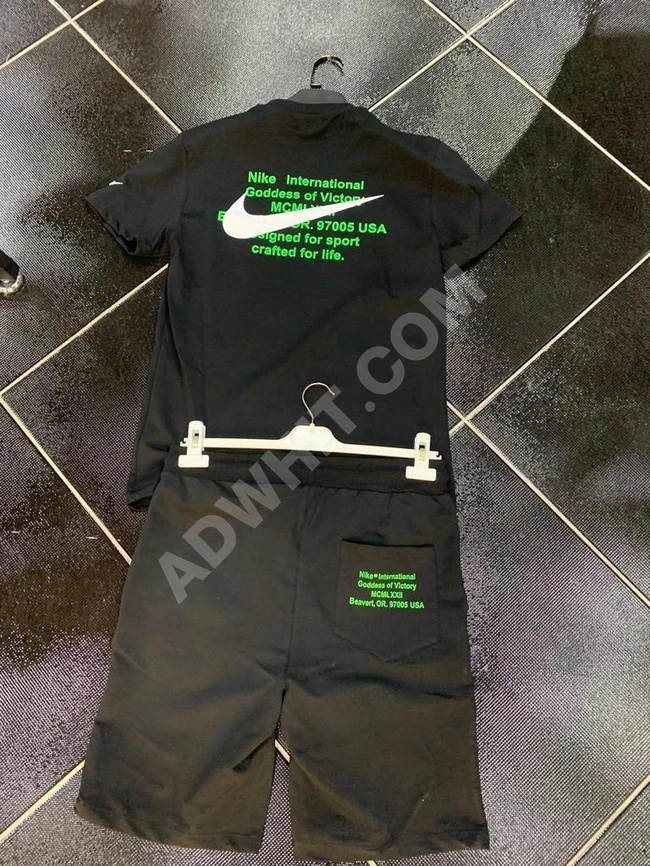 طقم صيفي رجالي بأشكال مختلفة وجودة عالية قطن 100% 