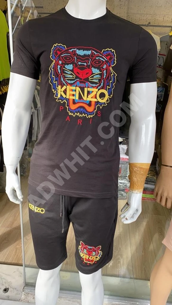 طقم صيفي رجالي بأشكال مختلفة وجودة عالية قطن 100% 
