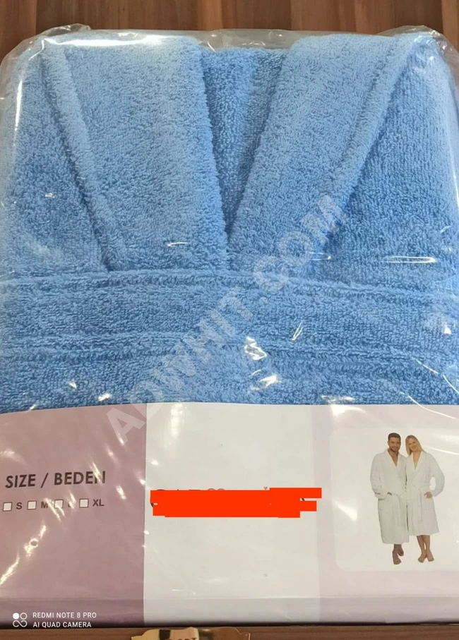 برنص حمام للعرايس رجالي نسائي