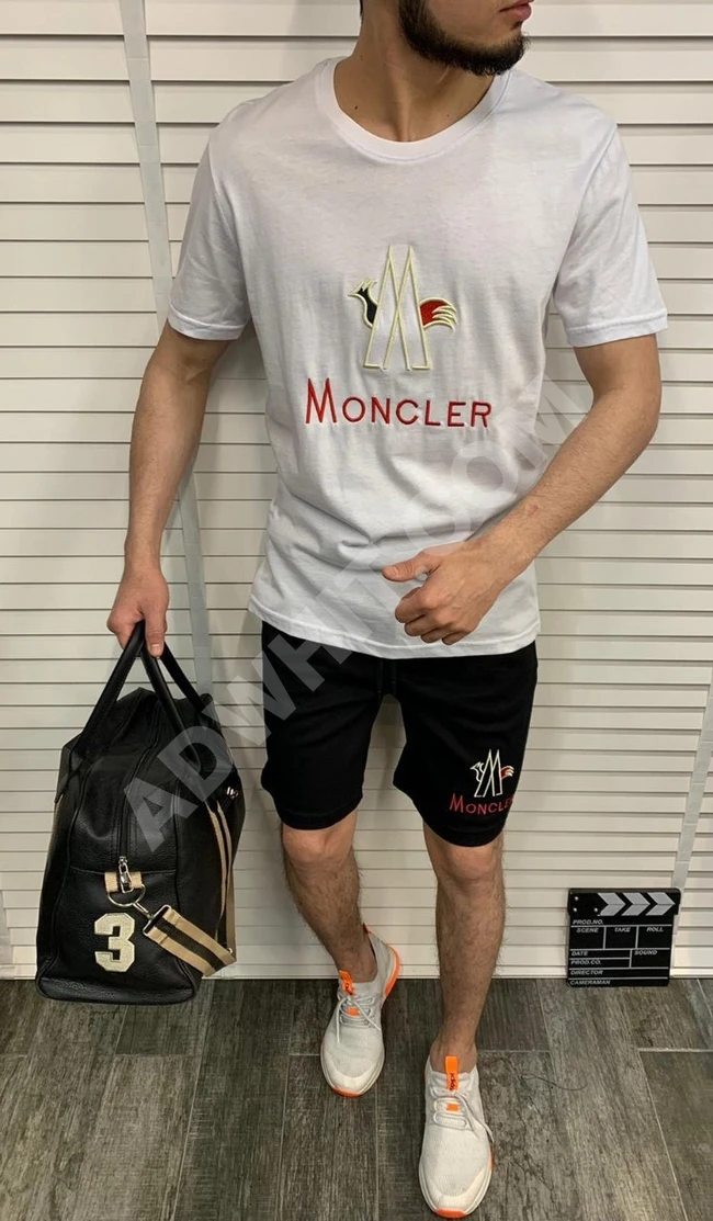 طقم رجالي شورت مع تيشرت