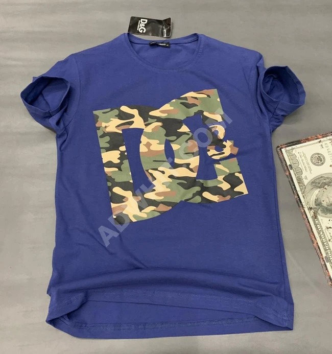 تيشرت رجالي صيفي بألوان مختلفة