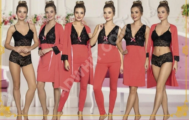 طقم حريم السلطان بألوان متعددة 