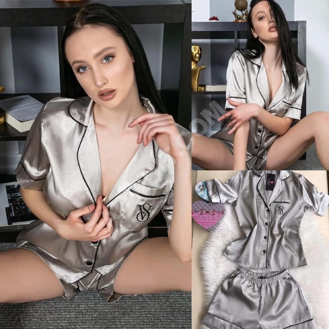 بيجاما نسائية حرير ساتان