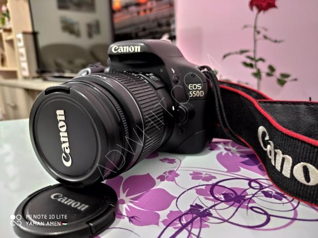 كاميرا Canon 550d