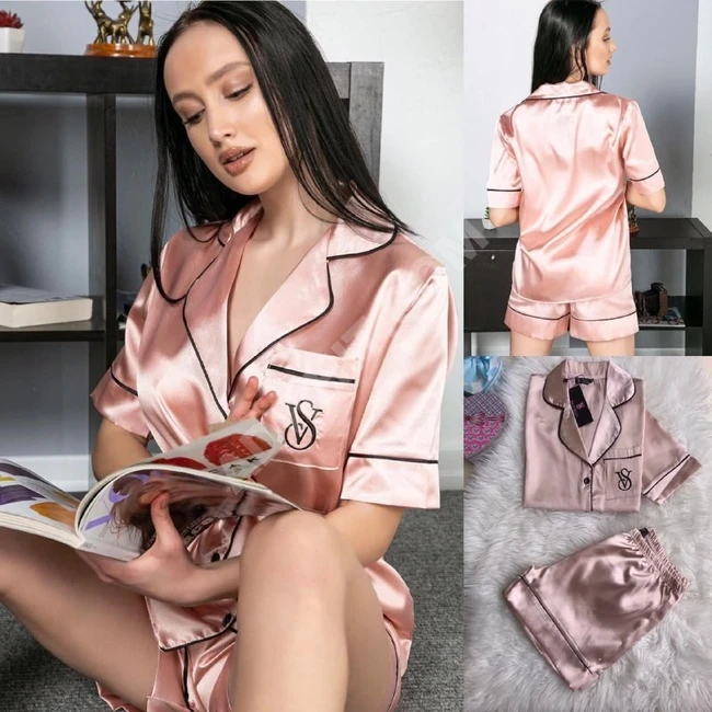بيجاما نسائية حرير ساتان