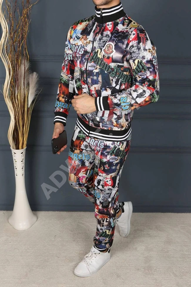 طقم رجالي قطعتين جودة عالية