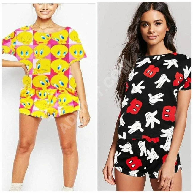 بيجاما شورت نسائية 