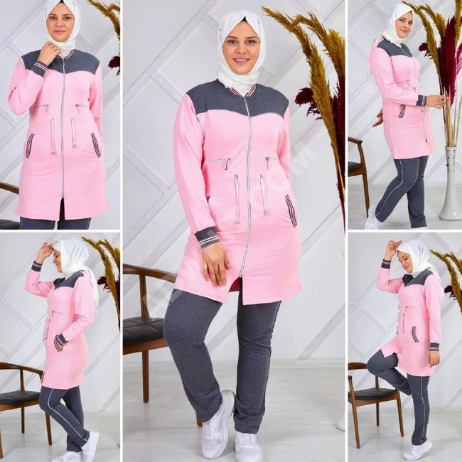 بيجاما نسائية طويلة للمحجبات بمقاسات كبيرة