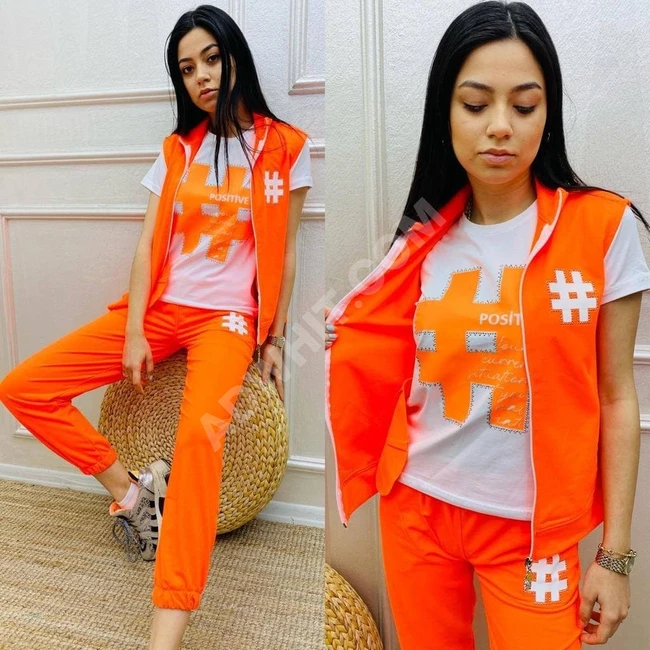 بيجاما نسائية ثلاث قطع