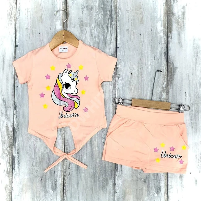 طقم بناتي قطعتين