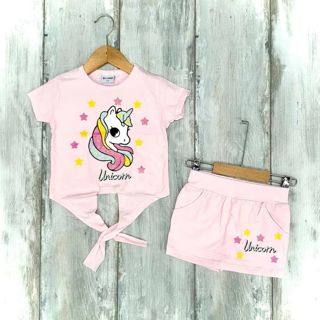 طقم بناتي قطعتين