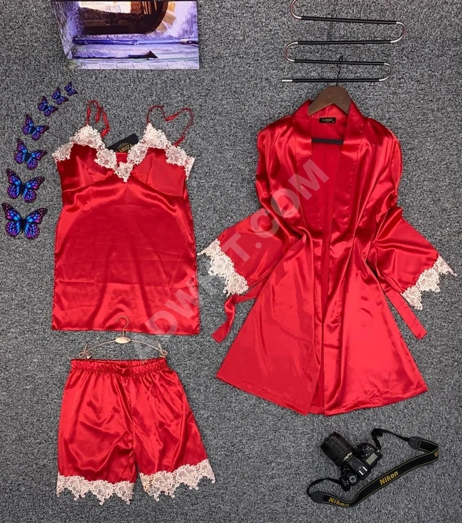 لانجري نسائي ثلاث قطع 