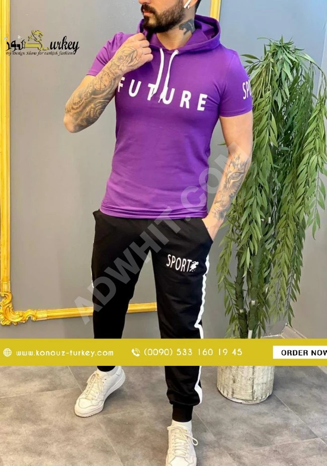 طقم بيجامة رجالي