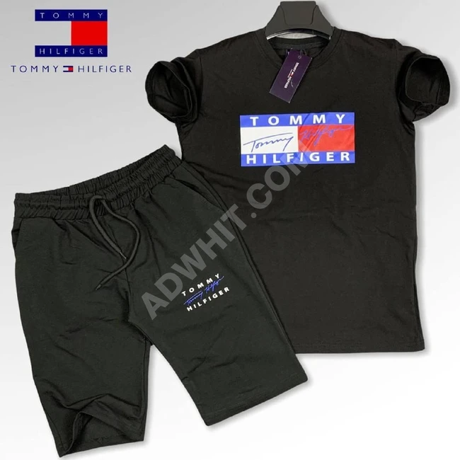 طقم رجالي شورت مع كنزة