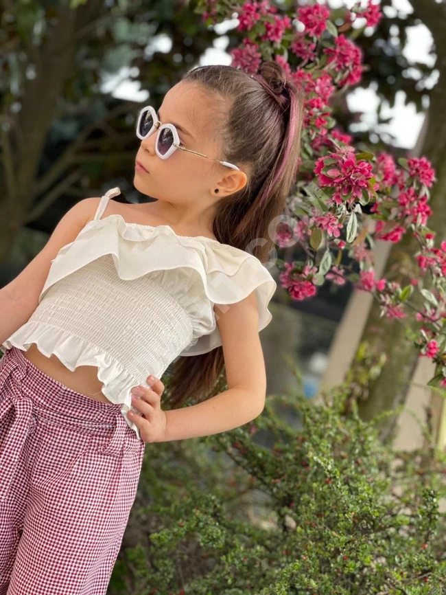 طقم بناتي صيفي 