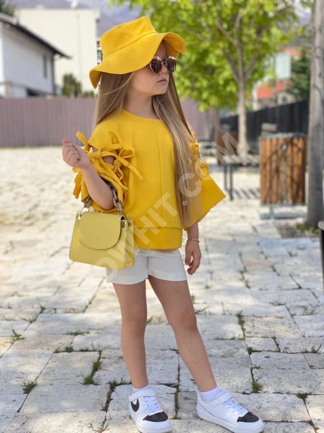 طقم بناتي صيفي 