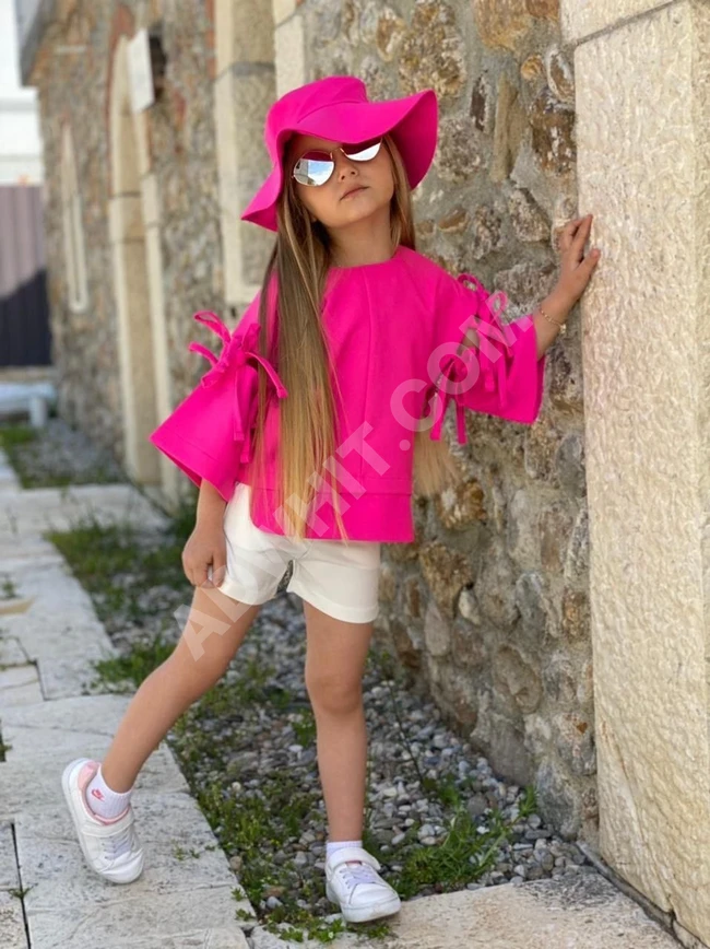 طقم بناتي صيفي 